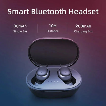 A6S TWS Original Headset Wireless Earphones Bluetooth Headphones Sport Stereo Bluetooth Earbuds for Xiaomi Samsung Huawei iPhone