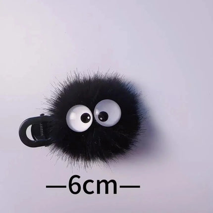 1/2pc Kids Plush Funny Hair Clips Cute Cartoon Princess Girl Sided Clips Barrettes Black Duck Tongue Clips Kids Hair Accessories