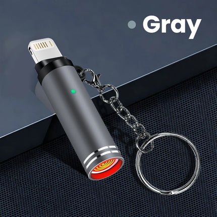 Lightning Mobile Cigarette Lighter Adapter Air Blowing Cigarette Lighter Phone OTG Power Supply Portable Mini Cigarette Lighting