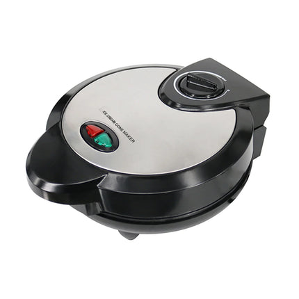 1200W Waffle Maker Nonstick Baking Iron Machine Stainless SteelElectric Ice Cream Cone Maker Multi-function Breakfast Machine