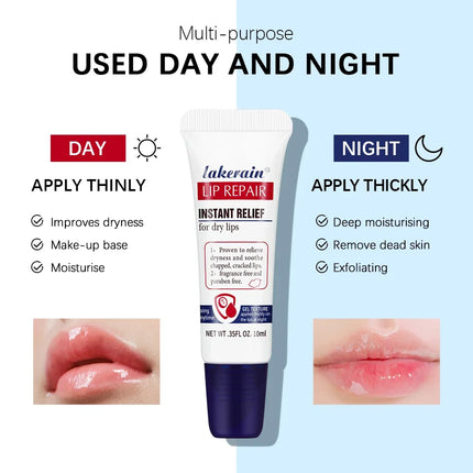 2pcs/Lot Lip Repair Gel Moisturizing Instant Relief For Dry Lips Liquid Lip Balm Paraben Free Lip Care Product Reduce Lips Line