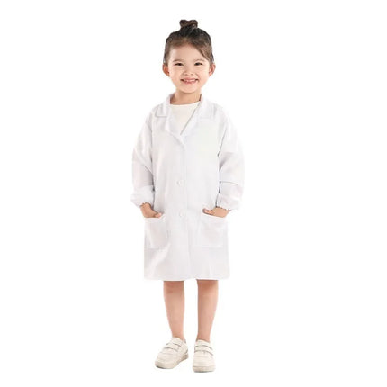 Experimental Role-playing Children's Doctor Nurse Suit Set White Coat Work Suit Children's Role-playing Game Suit
