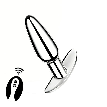 Remote Control Vibrators Vibrating Butt Anal Plug Sex Toys for Women Men Metal Erotic Massager Stimulator Dildo Anal Toys