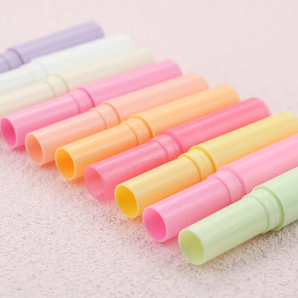 10/50/100pcs 4ml Lip Balm Container With Caps Portable Mini Empty Lip Balm Stick Tube Lipstick Tube Travel Cosmetic Containers