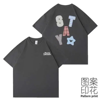 Hoodies STAY In Our Little House Zipper Hoodie Kpop Fashion Star Same Letter Print Sweatshirt High Quality Cotton Thick T Shirt