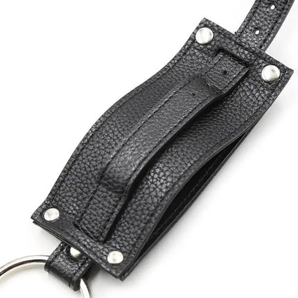 Amour NookBDSM Bondage,Sex Toys For Men Strap-on Butt Plug And Dildo Harness. Strapon Leather Chastity Panties