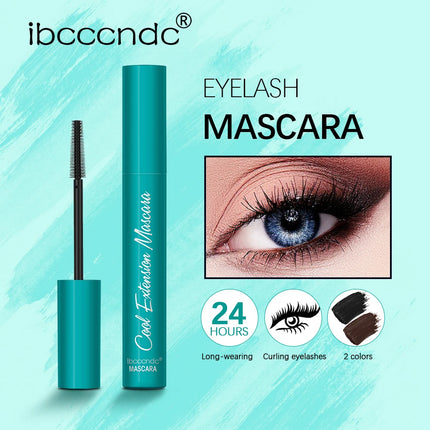 Waterproof Mascara Lash Curling Thick Lengthening Volumizing Eyelash Extension Long-Wearing Sweat-proof Black Mascara Eye Makeup