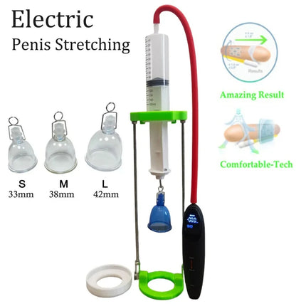 Hog Stretcher Male Penis Stretching Brace Extension Vacuum Glans Pump Enlargement Men Stretch Tractor Bracket Extension Tools