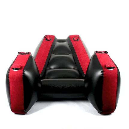 Inflatable Sofa Sex Bed Portable Air Cushion Yoga Chair Lounger Flocking 1 Person Loveseat Armchair Liveing Room Bdsm Furniture