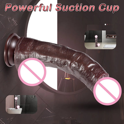 Realistic Sliding Foreskin Dildo for Women Testicles Penis Sexy Adult Strapon Dildos Masturbator Big Dick Anal Plug 18+ Sex Toys