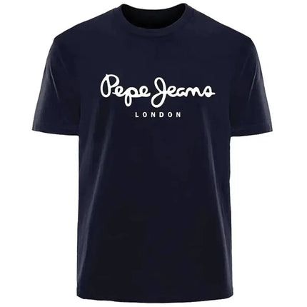Unisex Cotton T-Shirt Street Style Print - Breathable Casual Short Sleeve