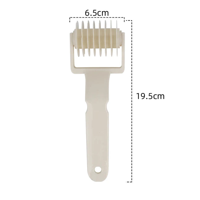 Plastic Pastry Pizza Lattice Roller Cutter Baking Tool Pull Net Wheel Knife for Dough Cookie Pie Kitchen Gadgets Baking Tools