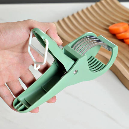 Stainless Steel Vegetable And Fruit Slicer Multi Functional Salad Slicer Kitchen Accessories Kitchen Tools