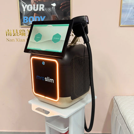 Myoslim FAC 4 Wavelength 10 Bars Laser Hair Removal Machine Black Ice Platinum Cooling 808nm Diode Laser Hair Removal Device