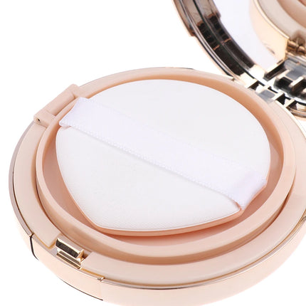 【Empty Air Cushion Puff Box With Mirror Sponge Portable Foundation DIY Box BB Cream Cosmetic Case Container Beauty Makeup Tools】