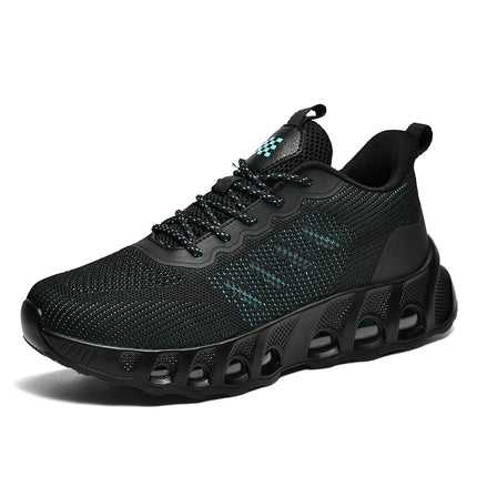 Men's air cushion casual sneakers spring summer lightweight outdoor racing running shoes breathable plus size speed sports shoes