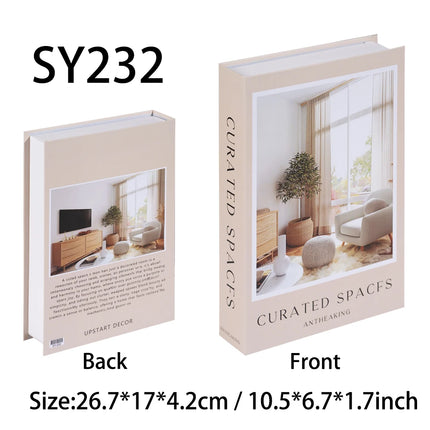 Morandi Decorative Book Open Luxury Fake Book Storage Box Home Decor Matisse Boho Bauhaus Coffee Table Shelf Interior Decoration