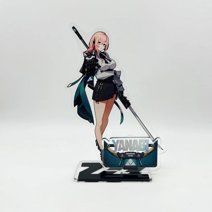 Game Zenless Zone Zero Ye Shun­guang Dialyn Hoshimi Miyabi Anime Acrylic Stand Model Plate Keychain Desk Decor Collection gift