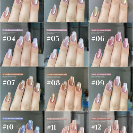 WS 10ML Pink Cat Eye Gel Nail Polish Ceramic Magnetic Gel UV Semi-permanent Enamels Varnish Nail Supplies For Professionals Gel