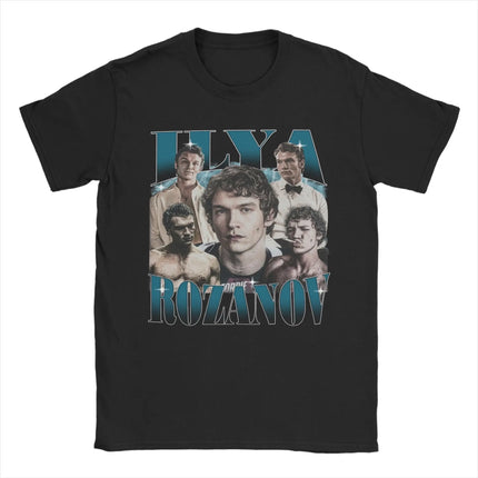 Heated Rivalry Ilya Rozanov But Daddy I Love Him T Shirt Men's Pure Cotton Vintage T-Shirts Crew Neck Tees Short Sleeve Clothing