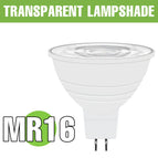 MR16 Transparent / Cold White / 5W