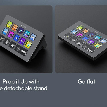 Ulanzi D200 Production Console and Studio Controller for Gaming/Office/Livestreaming/Content Creation Youtube Tiktok