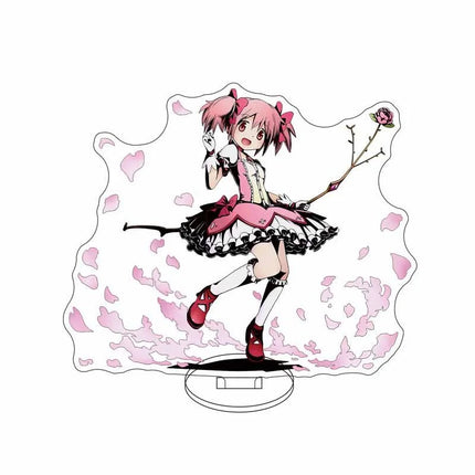 Puella Magi Madoka Magica ANIME 15CM Madoka Kaname Homura Akemi Acrylic Stand figure Stand Cosplay Festivals Gifts keychain