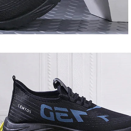 Comfortable anti-slip sports shoes Summer breathable and cool casual running shoes Sports shoes Fashionable soft style shoes.