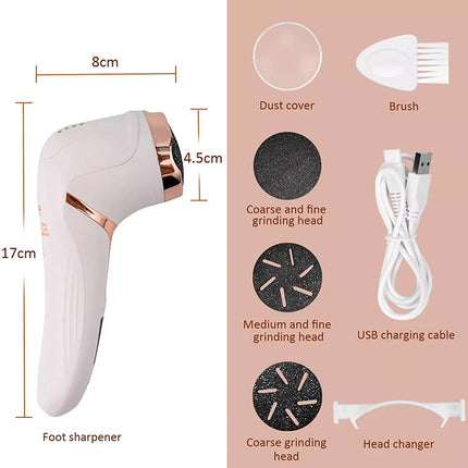 Professional Foot Care Electric USB Charge Foot File Grinder Hard Skin Remover Foot File Callus Remove