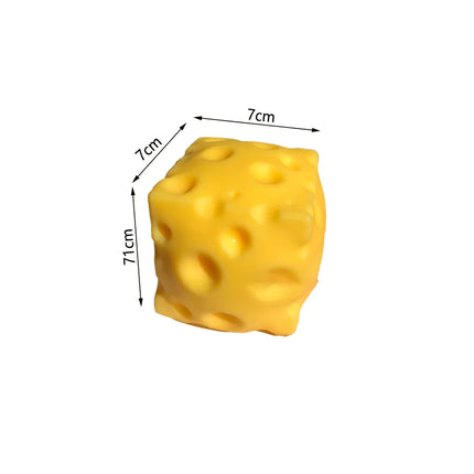 2026 Needoh Squishy Square Cheese Squeeze Toys Slow Rebound Stress Relief Sensory Toy Soft Butter Cheese Party Toy New