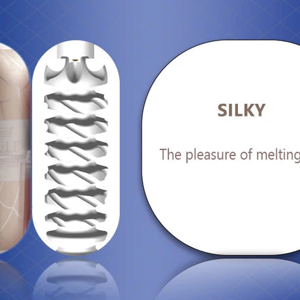 2/1pcs Mini Masturbator Cup Real Vaginal Egg Particle Stimulation Portable Stimulator Blowjob Sex Toy Massager Penis Trainer