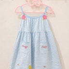 8426 Blue Dress / L