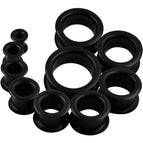 2PCS Black / 4mm