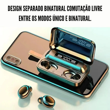 Bluetooth Headphones 9D Stereo High Bass Sport Earphones Handfree Touch Control Tws Wireless Earbuds Waterproof Headset