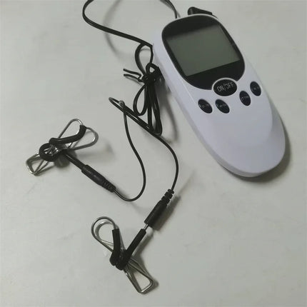 Metal Nipples Clips Labium Clamps Clitoris Stimulation Electric Shock Breast Sucker Sex Toys for Women Men Couples Flirting Game
