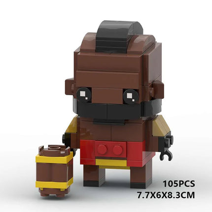 Royal Clash Brickheadz MOC Building Blocks - Holiday Gift
