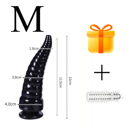 Adults Product  Sex Toys Butt Plug Dildos Anal Expander Octopus Tentacle Dildo Anal G-Spot Butt Dilator with Big Suction Cup 18+