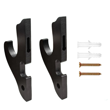 Wall Mounted Adjustable Wooden Sword Display Stand Holder Japanese Samurai Katana Wakizashi Tanto Sword Hanger Hook Storage Rack