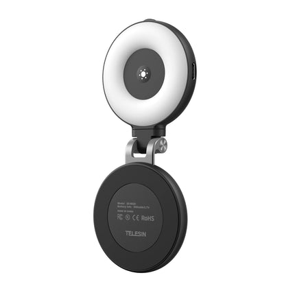 TELESIN Smartphone Magnetic Fill Light Mini Selfie Light 3 Modes Adjustable Brightness for Iphone XIAOMI HUAWEI SAMSUNG Phone