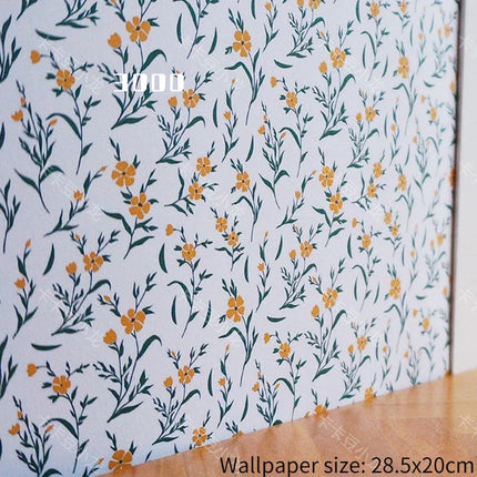 Doll House Wallpaper Background Board Sticker Photo Scenery Wallpaper Miniature Rement Doll Accessories Colorful Wallpaper