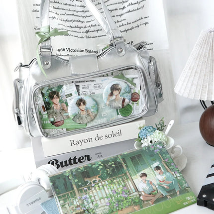 Original Daily underarm bags Versatile Messenger bags Transparent Bag for Female handbag designer bag