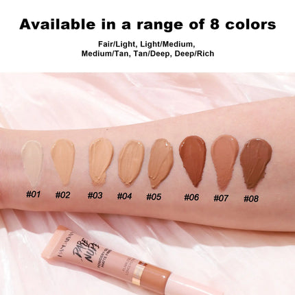 Handaiyan Hose Concealer with Sponge Brush HeadConcealer Liquid ConcealerCover up blemishes on face