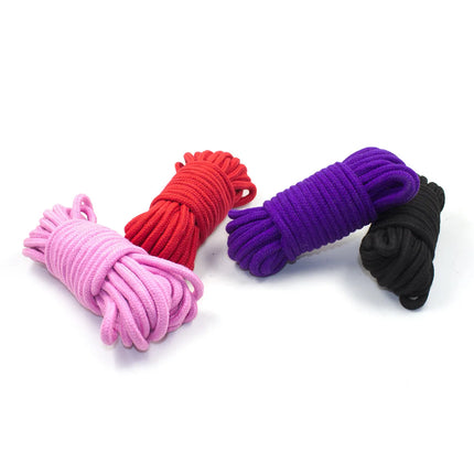 4 Colors  Fetish Exotic Shibari Accesories of Handcuffs Bondage Rope for Men Women Slave Role Play Binder Restraint Touch Fun