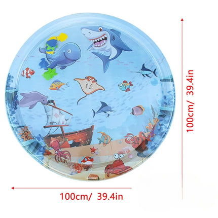 Water Sensory Play Mat Thickened Inflatable Pet Water Bed Cushion Puppy Cats Pet Kennel Top Quality Cool Cold Mat Pet Supplies