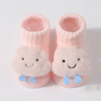 Infant Baby Socks for Girl Boy Thin Cotton Breathable Cute Baby Accessories Unisex Newborn Boneless Short Socks
