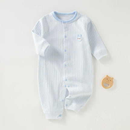 Autumn Baby Jumpsuit Spring Boneless Pure Cotton Newborn Baby Romper Crawling Clothes Boys and Girls Baby Clothes 0-24 Months