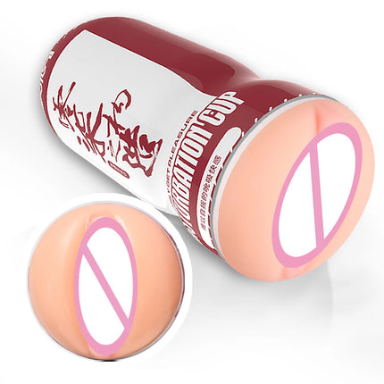 Realistic Adult Product Sexy Toy for Men Male Masturbators Cup Artificial Vagina 3D Pocket Pussy Real Vagina Sextoys Silicone AA