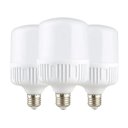 100W E27 LED Screw Mouth Light 220V High Brightness Light Bulb White Light Eye Protection Non Flickering High Heat Dissipation