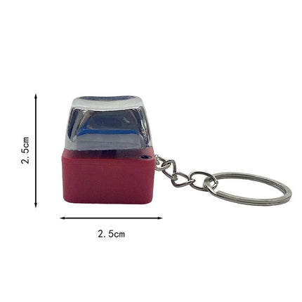 Portable Electric Trick Toy Keychain Discreet Hand Shock Prank Gadget Cool Funny Gifts for Friends