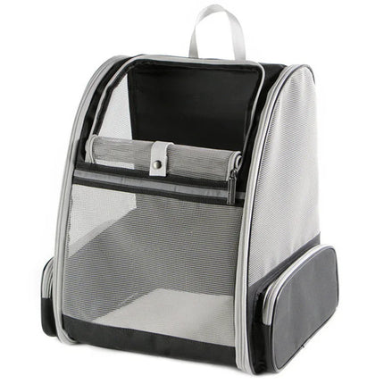 Pet Cat Carrier Bag Outdoor Travel Backpack for Cats Small Dogs Breathable Cat Carrying Bag Suitable for Cats Within 6kg